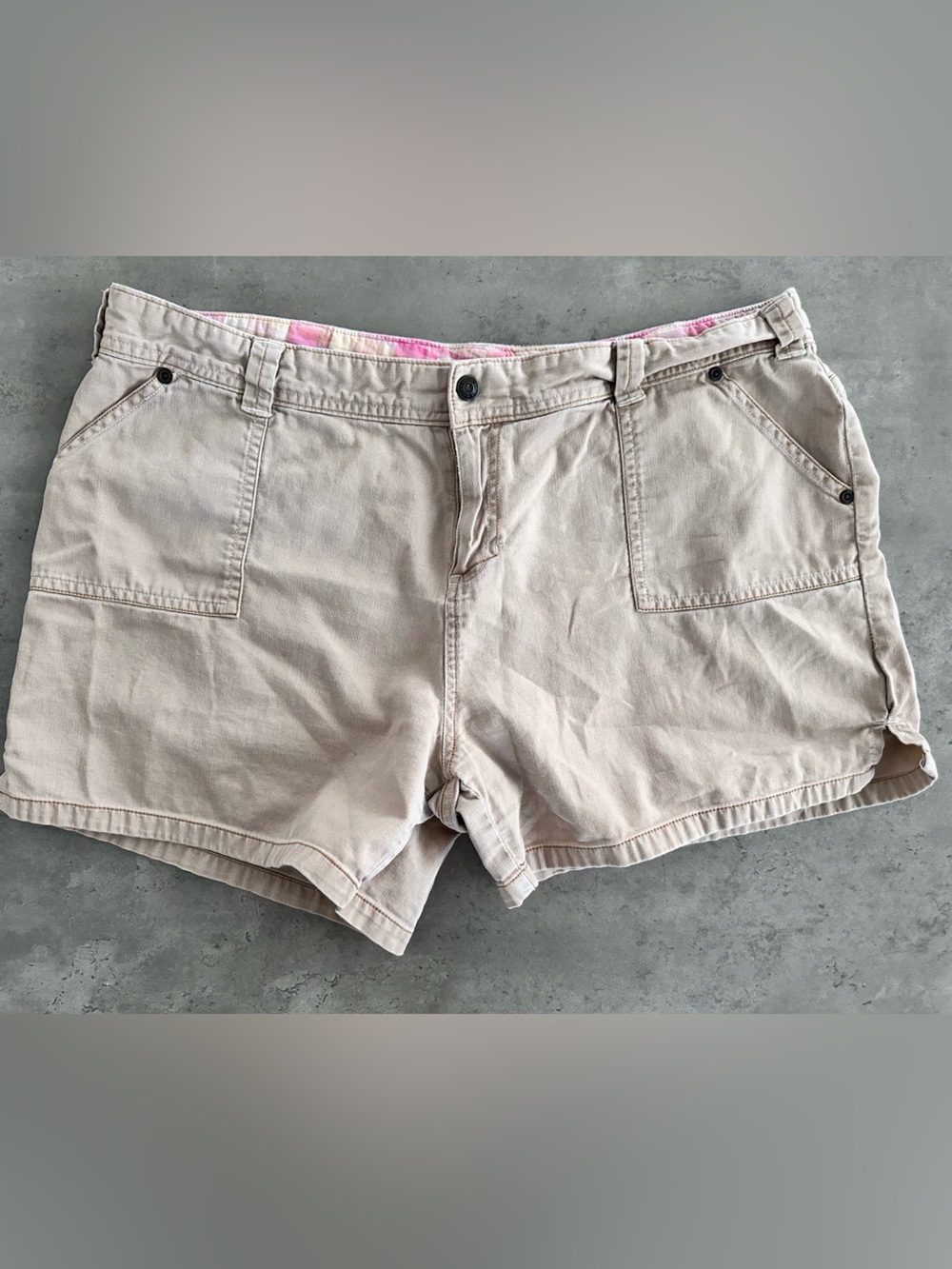 Cherokee Tan Utility Shorts | High Rise - Picture 3 of 14